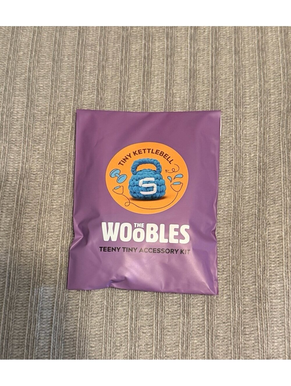 The Woobles Teeny Tiny Accessory Kit - Tiny Kettlebell